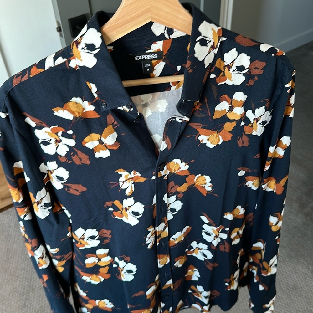 Floral Casual button down shirt